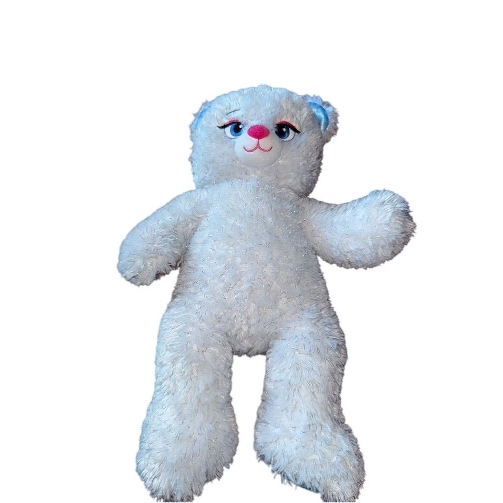 BAB Build-A-Bear Disney Frozen Elsa Sparkle Plush 17" Stuffed Toy plush blue eye